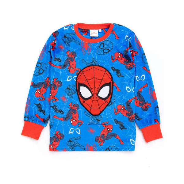 Spider-Man Kids Fleece Long Pyjama Set (7-8 Years)