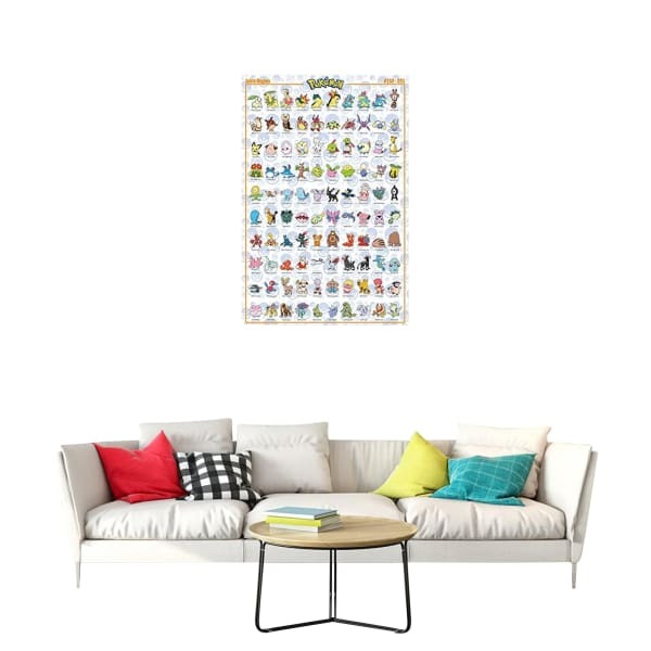 Pokemon Johto Poster