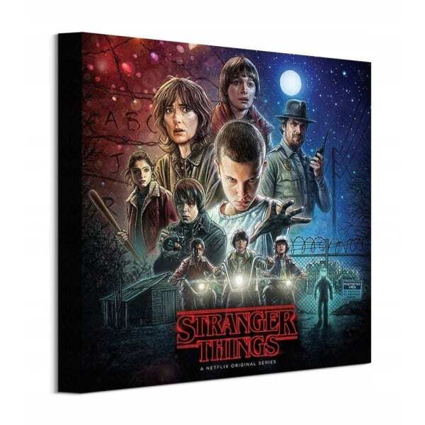 Stranger Things Canvas Print (30cm x 30cm)