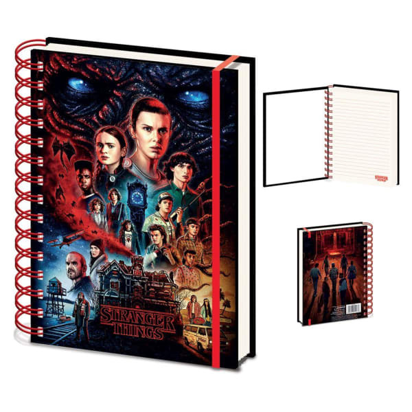 Stranger Things 3D Effect Vecna A5 Notebook