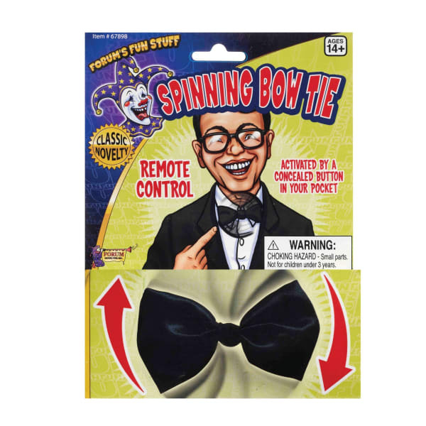 Bristol Novelty Adults Spinning Bow Tie