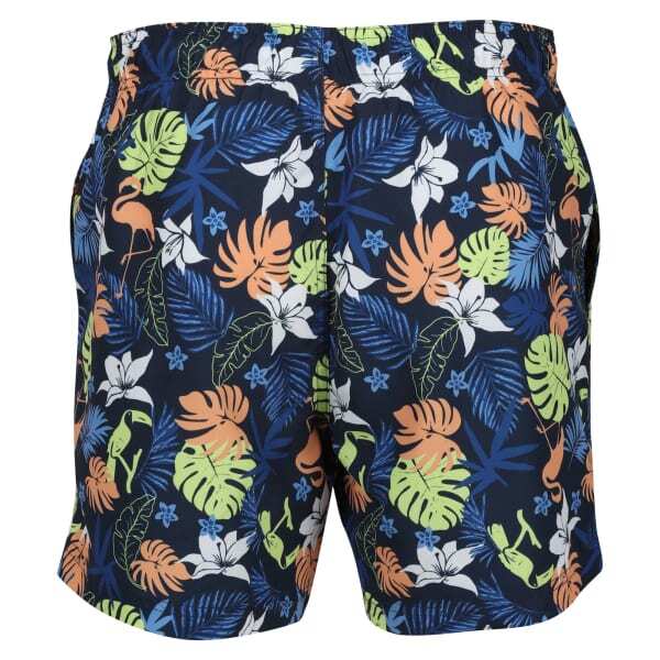 Regatta Mens Loras Tropical Swim Shorts (M)