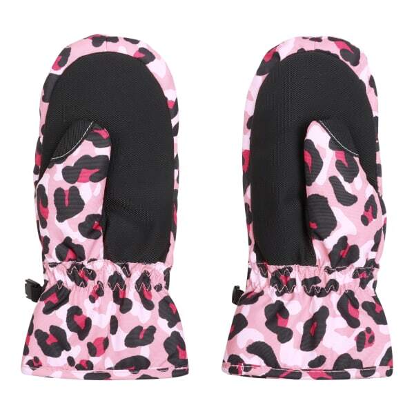 Dare 2B Kids Jovial Cheetah Print Mittens (11-12 Years)