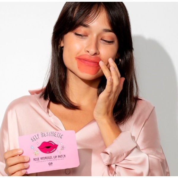 G9 Self aesthetic rose hydrogel lip patch - 1 pc