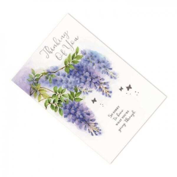 Simon Elvin Thinking Of You Sympathy Card (Pack of 6)