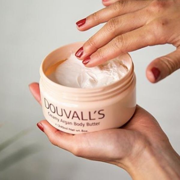 Douvall's Organic Argan Body Butter Pink Grapefruit 240ml