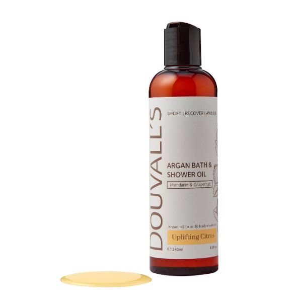 Douvall's Argan Bath and Shower Oil  Grapefruit 240ml