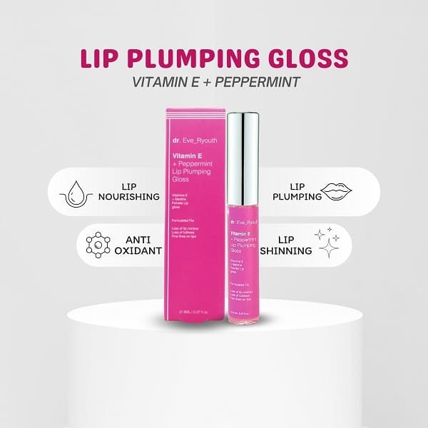 Dr. Eve_Ryouth Vitamin E and Peppermint Lip Plumps 8ml