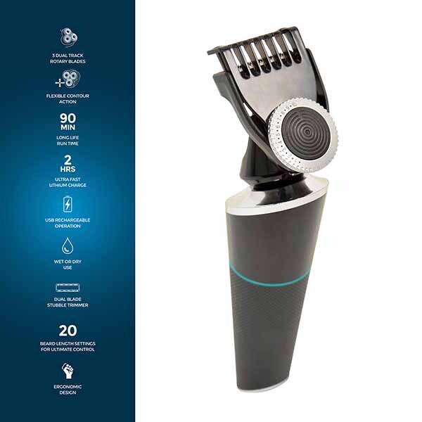 Paul Anthony Lithium Pro3 USB Wet&Dry Rotary Shaver/Trimmer