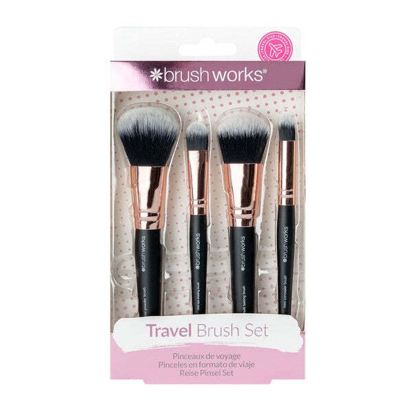 Brushworks Travel Makeup Brush Set