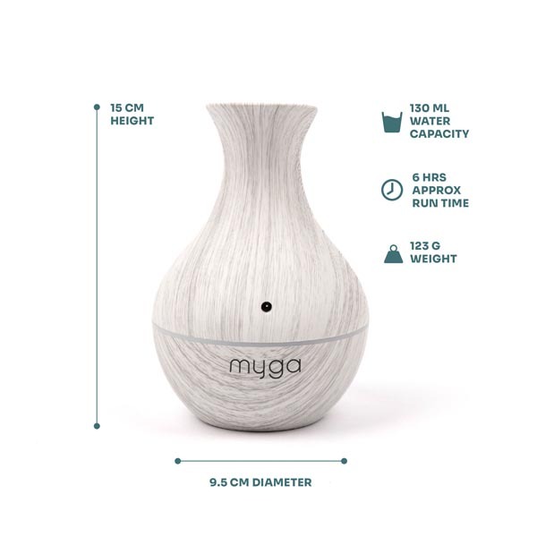 Myga USB Aroma Diffuser With LED