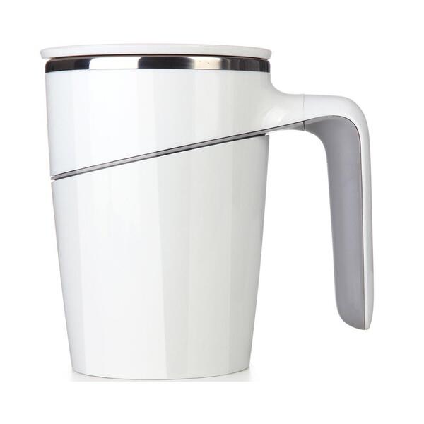 Lifemax Non-Spill Cup, White, 470ml, Will Not Tip Over