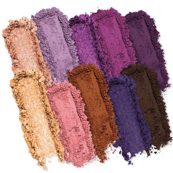 Profusion Cosmetics Violets - 10 Shade Eyeshadow Palette