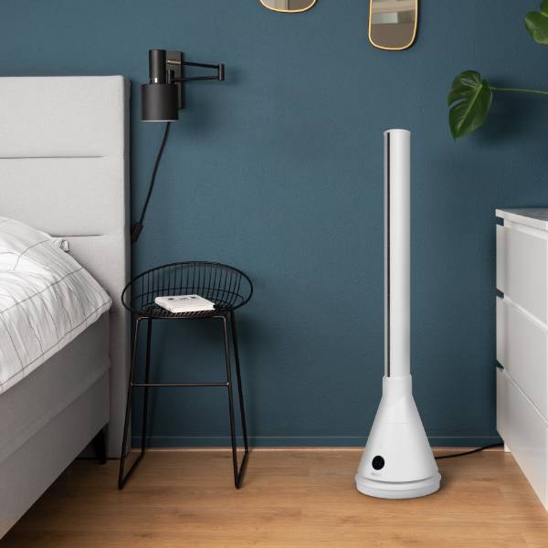 Princess Smart Tower Fan Heater & Cooler - White