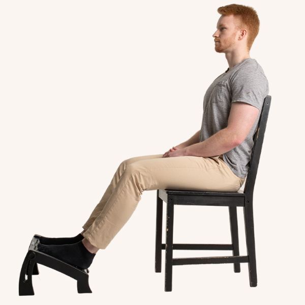 Swedish Posture Ergonomic Foot Rest with Massage & Tilt