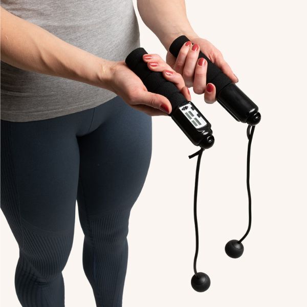 Swedish Posture Jump Digital Speed Skipping Rope with Cord