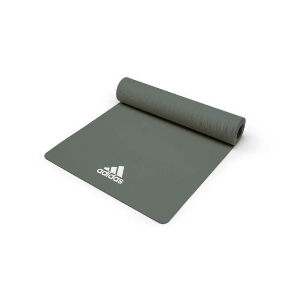 Adidas 8mm Yoga Exercise Mat - Raw Green