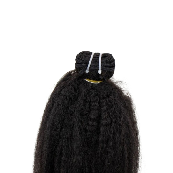 House Of Hair UK Kinky Straight Ebony Weft 16 - Bundle