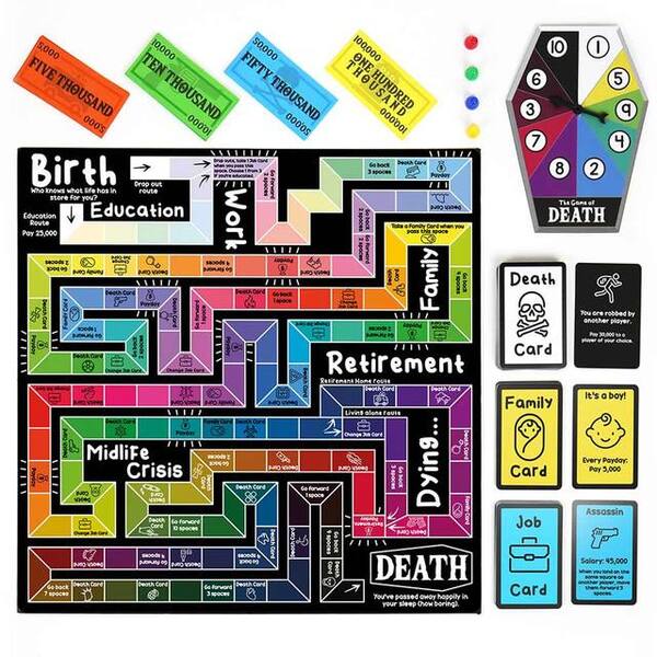 Menkind Game of Death Board Game