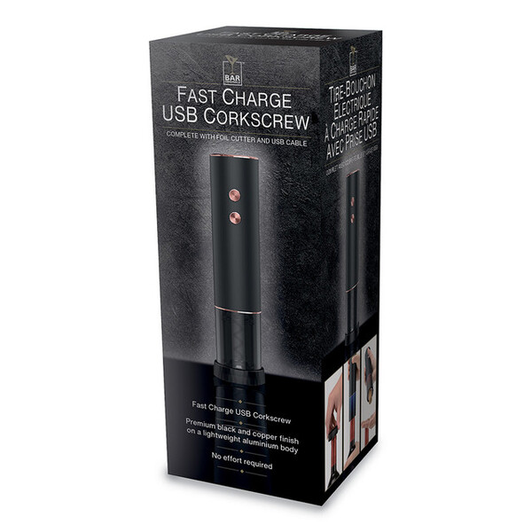 Fast Charge USB Corkscrew