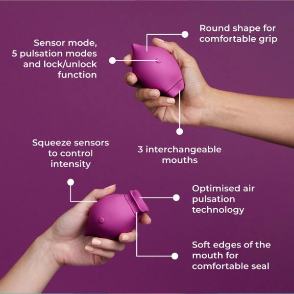 Smile Makers The Poet Suction Vibrator