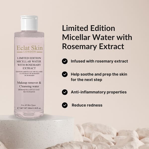 Eclat Skin Limited Edition Micellar Water & Rosemary Extract