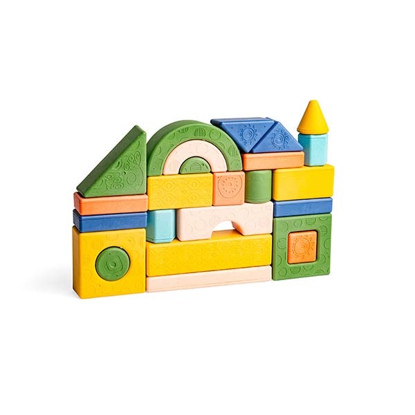 Tiger Tribe 24 Rattle & Stack Blocks Deluxe Pack