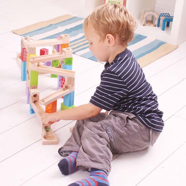 Bigjigs Toys Marble Run Playset