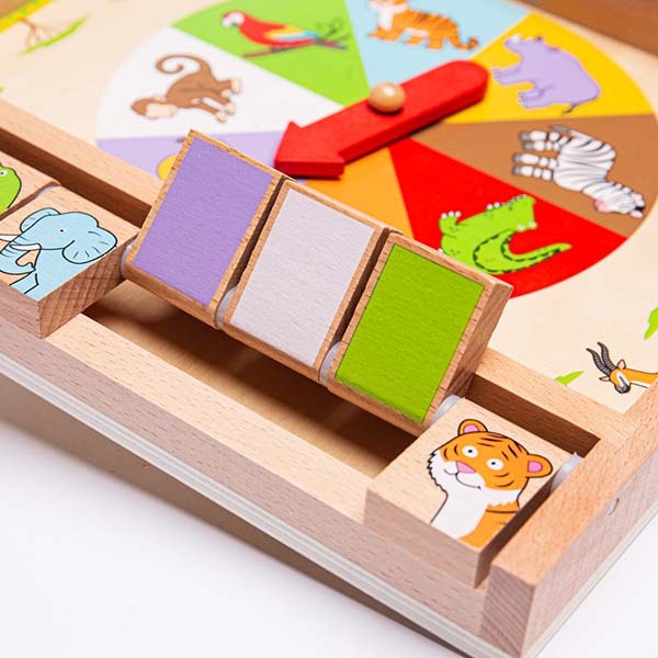 Bigjigs Toys Animal Shut The Box Game