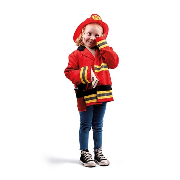 Bigjigs Toys Firefighter Dress Up and Kit