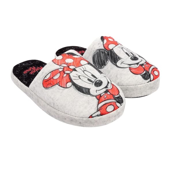 Disney Womens Minnie Mouse Slippers (7-8)