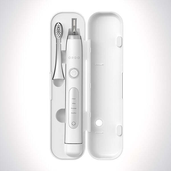 Ordo Sonic+ Toothbrush & Charging Travel Case - White