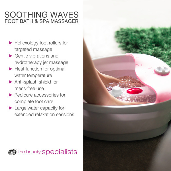 Rio Soothing Waves Foot Bath Spa & Massager