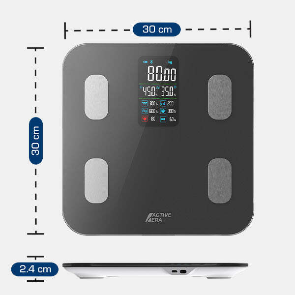 Active Era Body Fat Scales - Apple & Fitbit Compatible