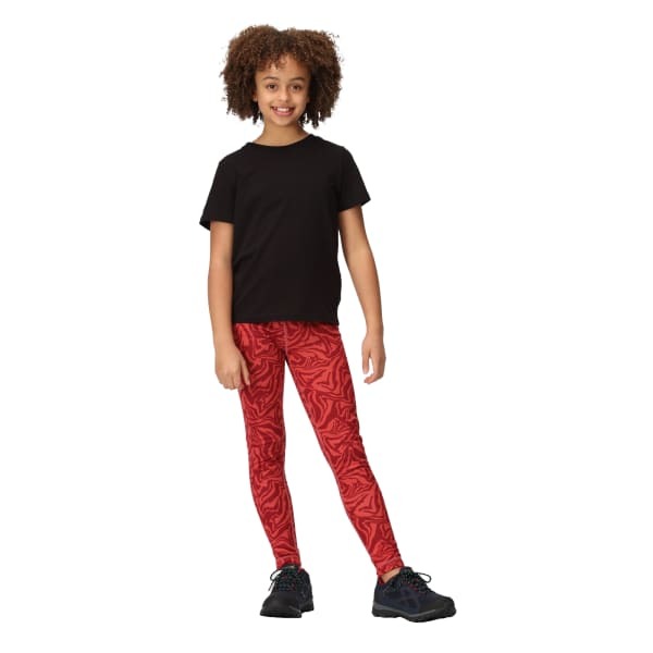 Regatta Kids Barlia Zebra Print Winter Leggings (14 Years)