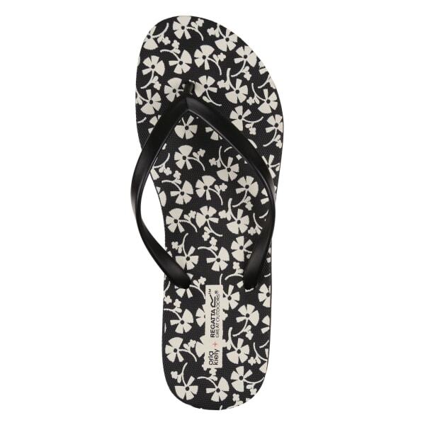 Regatta Womens Orla Kiely Parsley Flip Flops (6)