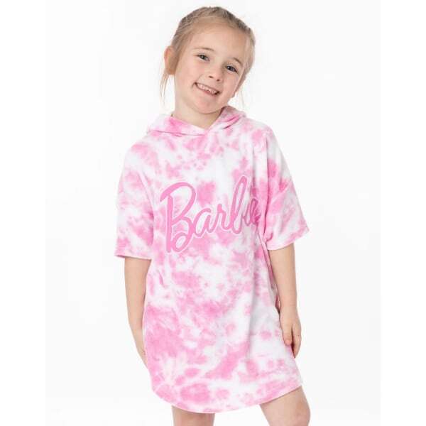 Barbie Girls Tie Dye Poncho (7-10 Years)