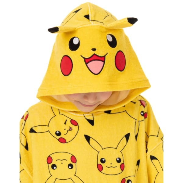 Pokemon Kids Pikachu Hooded Towel (3-6 Years)