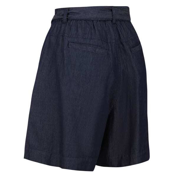 Regatta Womens Sabela Paper Bag Shorts (10)