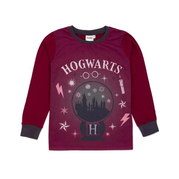 Harry Potter Girls Long-Sleeved Pyjama Set (5-6 Years)