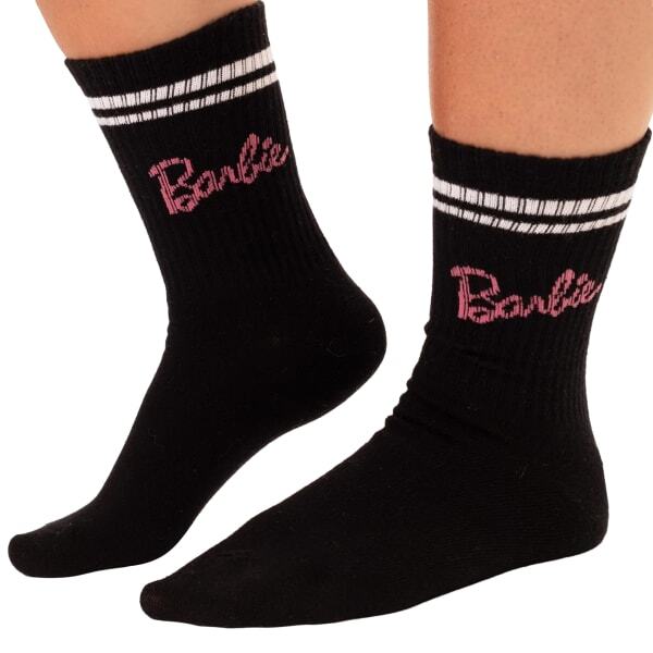 Barbie Womens Socks (Pack of 3) (4-7)