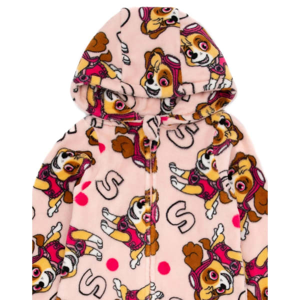 Paw Patrol Girls Skye Hooded Sleepsuit (6-7 Years)