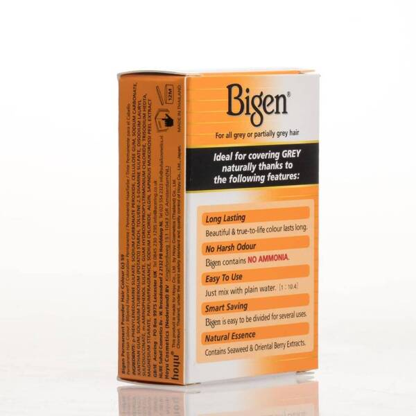 Bigen Permanent Powder Hair Colour - Oriental Black