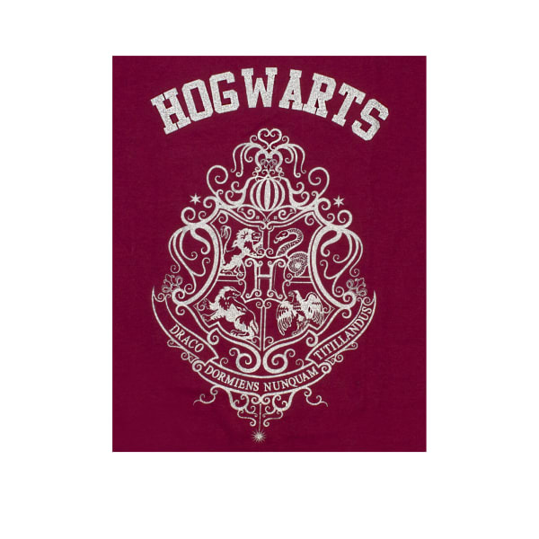 Harry Potter Girls Hogwarts Glitter Pyjama Set (7-8 Years)