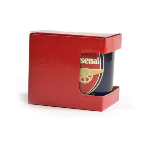 Arsenal FC Halftone 0.3kg Boxed Mug