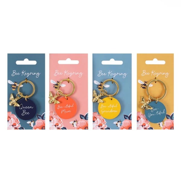 Something Different Bee-utiful Keyring Set (Pack of 24)