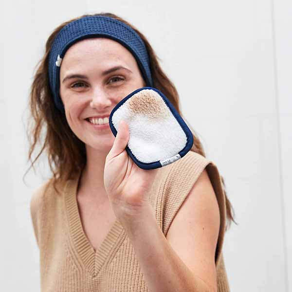 Dock & Bay Reusable Makeup Remover - Whitsunday Blue