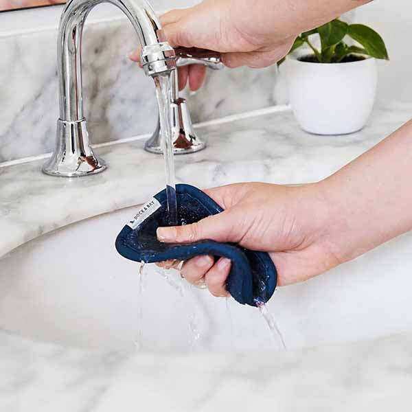 Dock & Bay Reusable Makeup Remover - Nautical Navy