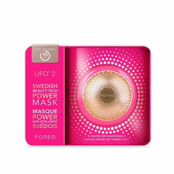 FOREO UFO Face Mask Treatment Device for Dry Skin, Fuchsia