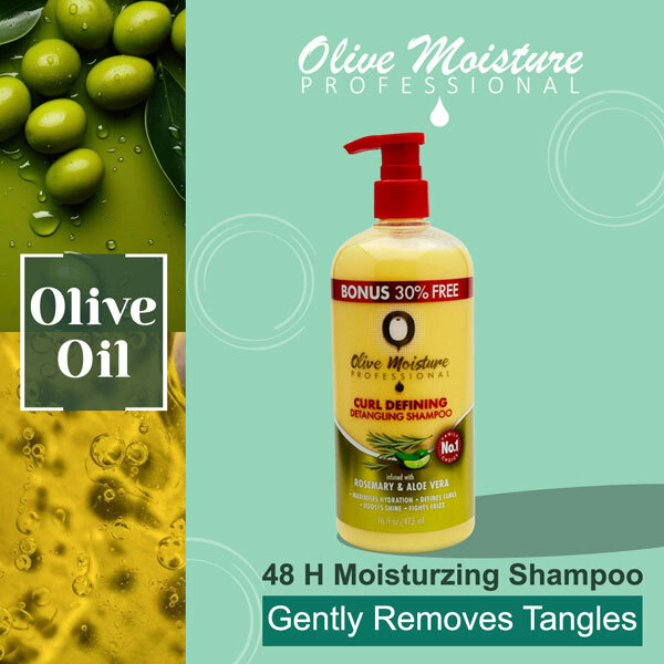 Olive Moisture Curl Defining Detangling Shampoo